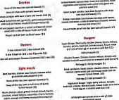 The Lonsdale menu