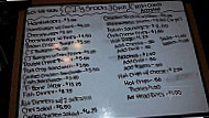 C J's Place menu