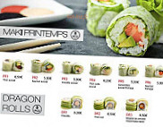 Sushi Bento Express menu