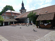 Burghof In Kirchbrombach outside