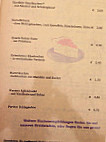 Café + Restaurant Seestübchen menu