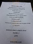 La Taberna menu