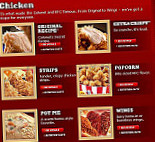 KFC/ Taco Bell Store # J295023 menu