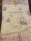 El Patrón menu