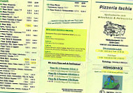 Pizzeria Ischia menu