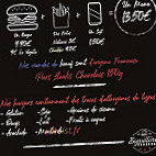 Signature Burgers menu