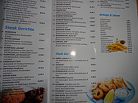 Dubrovnik menu