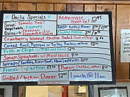 Kellys Diner menu