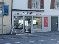 Kafisatz Kaffeebar/Bucher outside