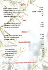 Le Saint Pierre menu