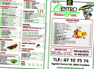 Centro Pizzeria menu