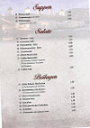 Griechisches Restaurant Mykonos menu