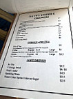 Savvy Coffee menu