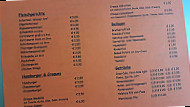 Grill-Station menu