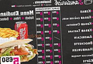 Kebab Rossignol menu