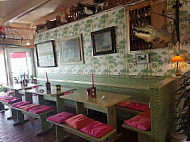 Uferrestaurant am Campingplatz Sandseele inside