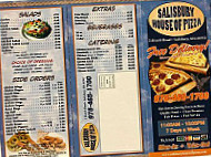 Salisbury House Of Pizza menu