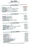 La Belle Epoque menu