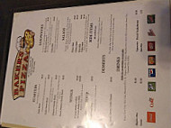 Baker's Pizza menu