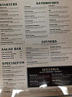 Short Street Tavern menu