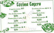 Brasería El Canito menu