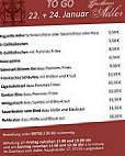 Gasthaus Zum Adler menu