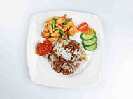 Nasi Ayam/daging Goreng Kunyit food
