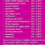 Konditorei Cafe Jannasch menu