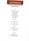 Gourmets Et Gourmands menu