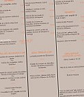 L'Echanson menu