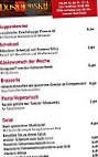 Brasserie Dostojewskij menu