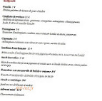 Mercadante menu