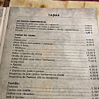 O Alpendre, Cafetería Tapería menu