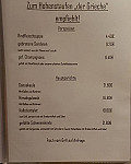 Zum Hohenstaufen menu
