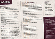 The Inn On The Green menu