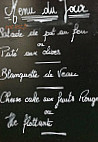 Le Grand Café menu