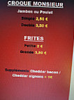 Snack Le Paradiso menu