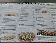 Portobello menu
