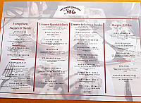 Kleines Steakhaus menu