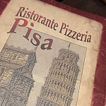 Pizzeria Pisa menu