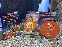 Ravis Pizza Express menu