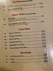 J And J Chinese Cafe menu