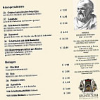Grüner Turm menu