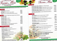 Terra Mia menu