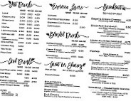 Bloom Coffeehouse Eatery menu