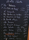 Le Café De Chevrier menu