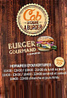 La Cabane A Burger menu