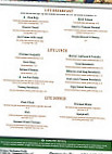 Minnies Montana Cafe menu