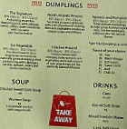 Dumplings Delish (mitcham) menu