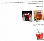 Starbucks Coffee menu